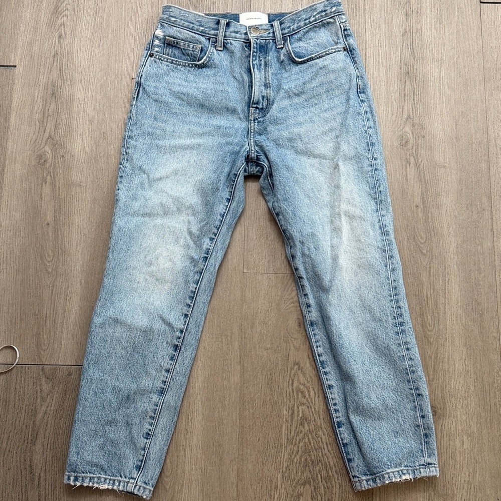 Current/Elliott Light Blue Relaxed Jeans
